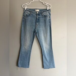 MOTHER Light Blue Straight Leg Jeans